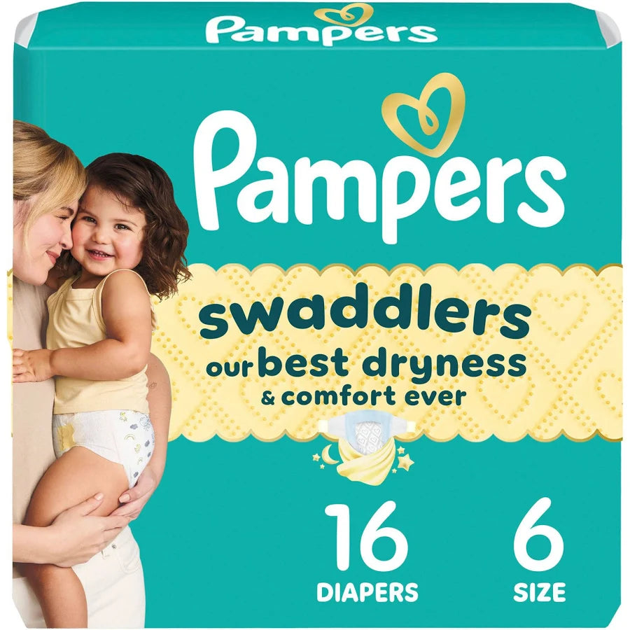 Pampers Swaddlers Diapers – Size 6