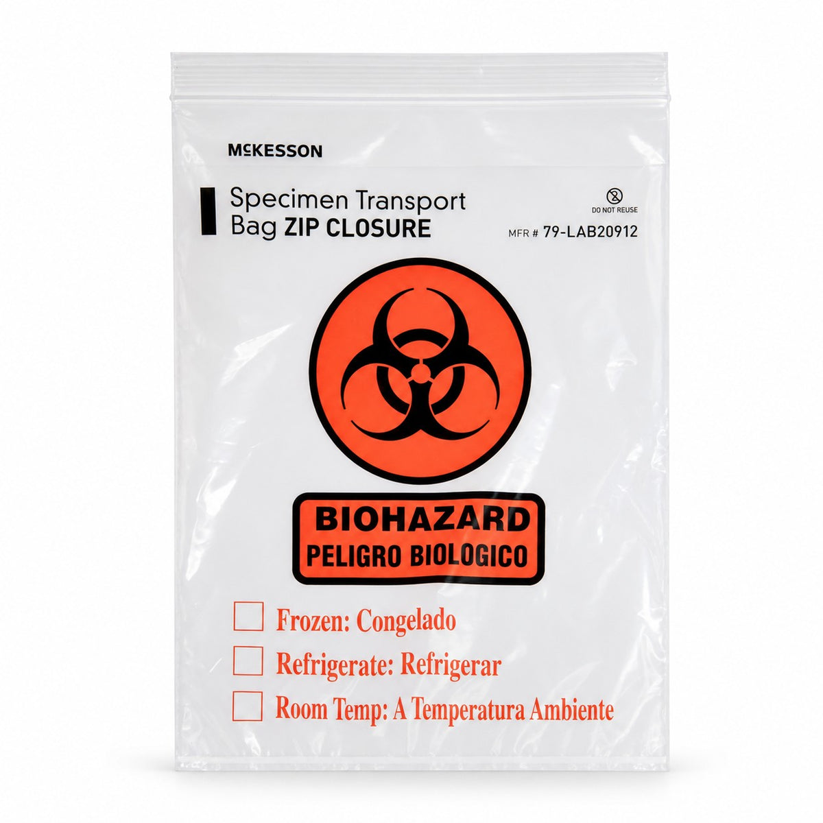 McKesson Specimen Transport Bags - 9 x 12 with Pouch (view 7)