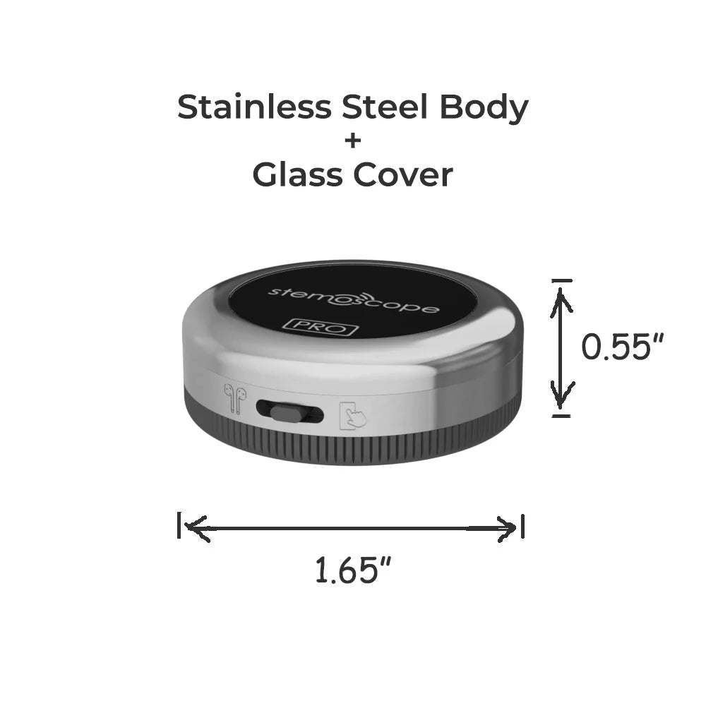 Stemoscope Pro Digital Stethoscope – Wireless, Bluetooth, Amplified