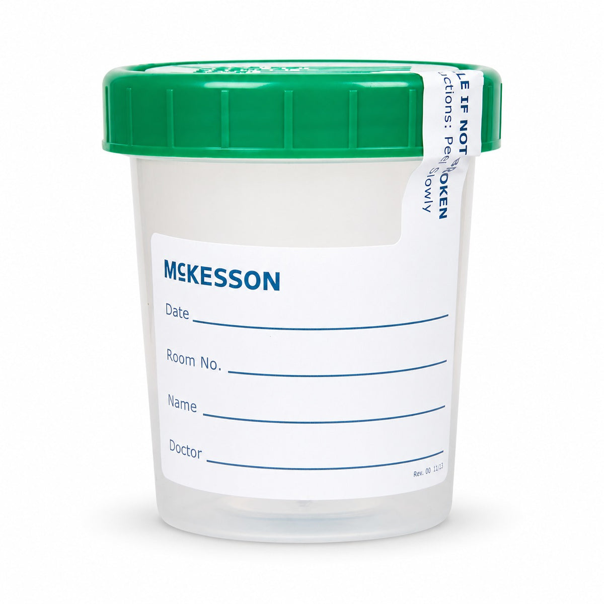 McKesson Specimen Containers, 120 mL (4 oz), Screw Cap and Open Top