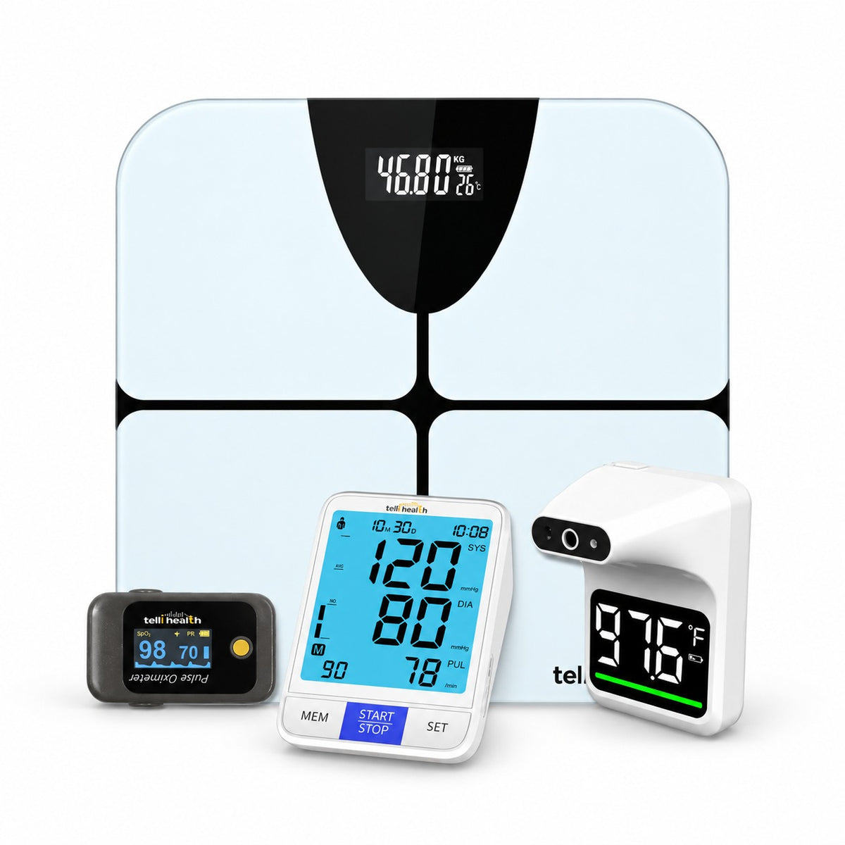 Telli Health Complete Wellness Monitoring Kit 4G LTE Devices