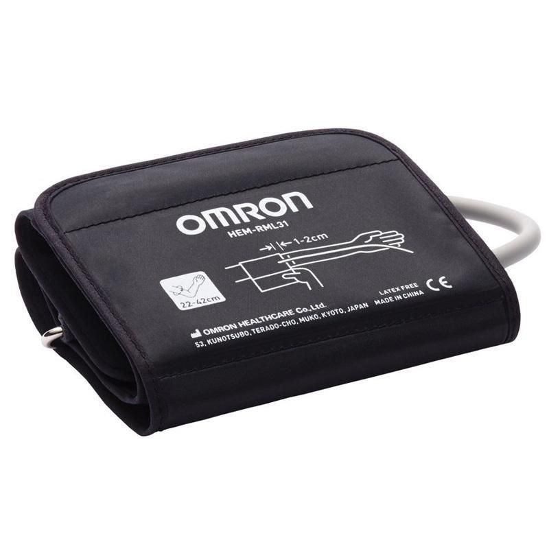 Omron Wide-Range D-Ring Blood Pressure Cuff HEM-RML31-B (9–17")