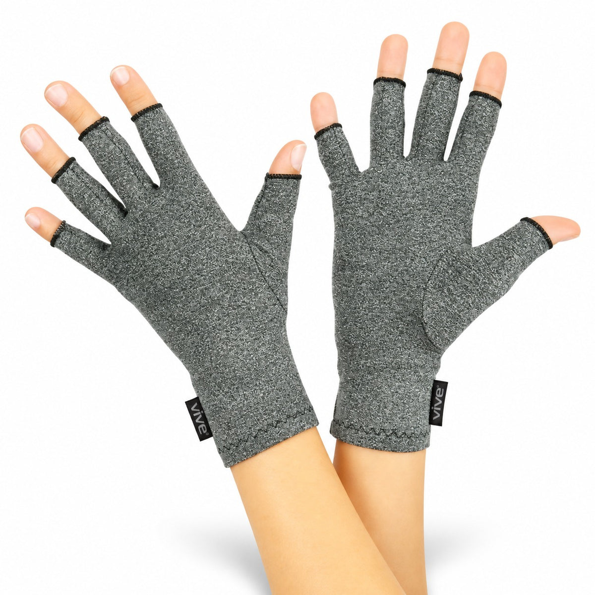 Arthritis Compression Gloves – Open Finger Support