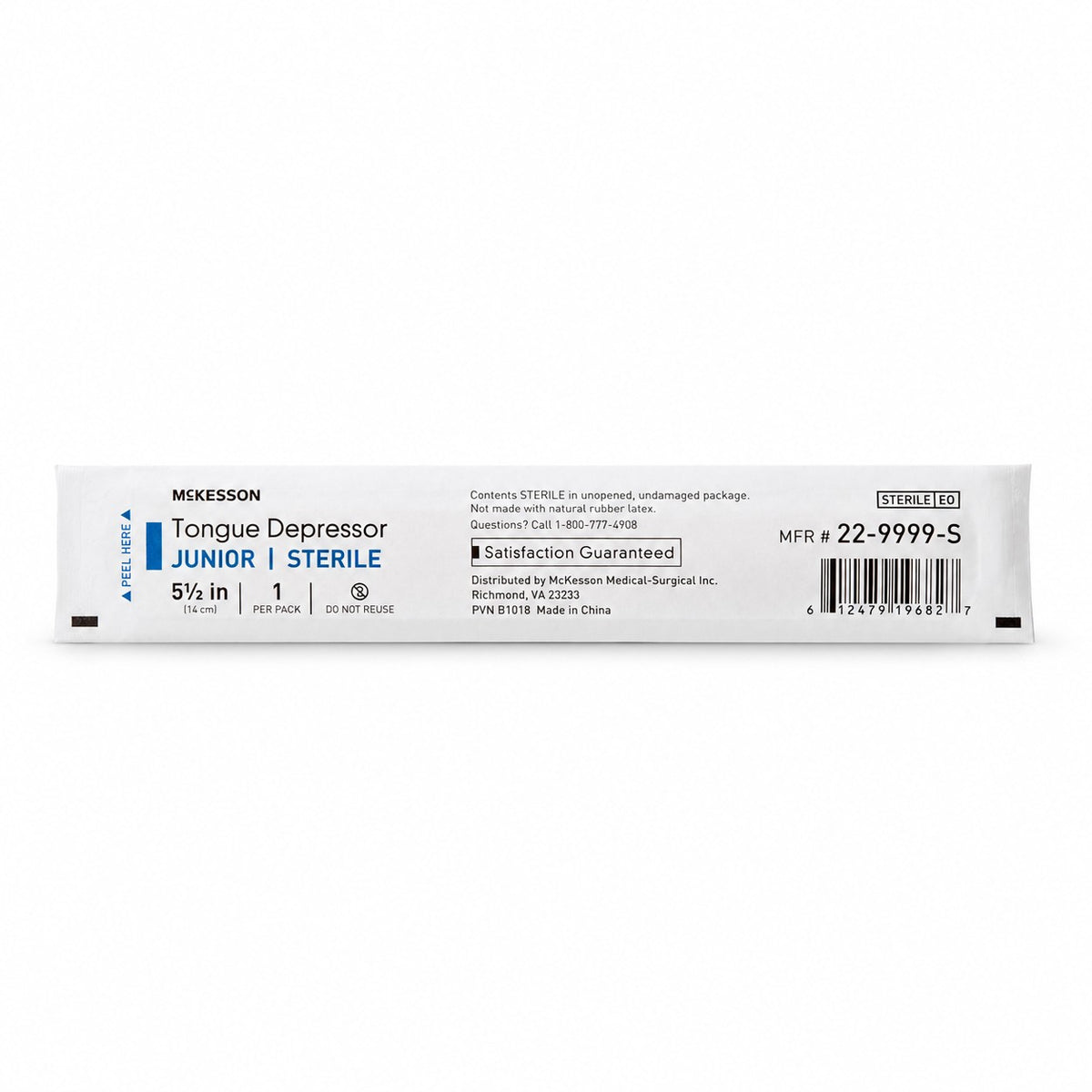 McKesson Sterile Wooden Tongue Depressors - 5-1/2 inch (view 4)