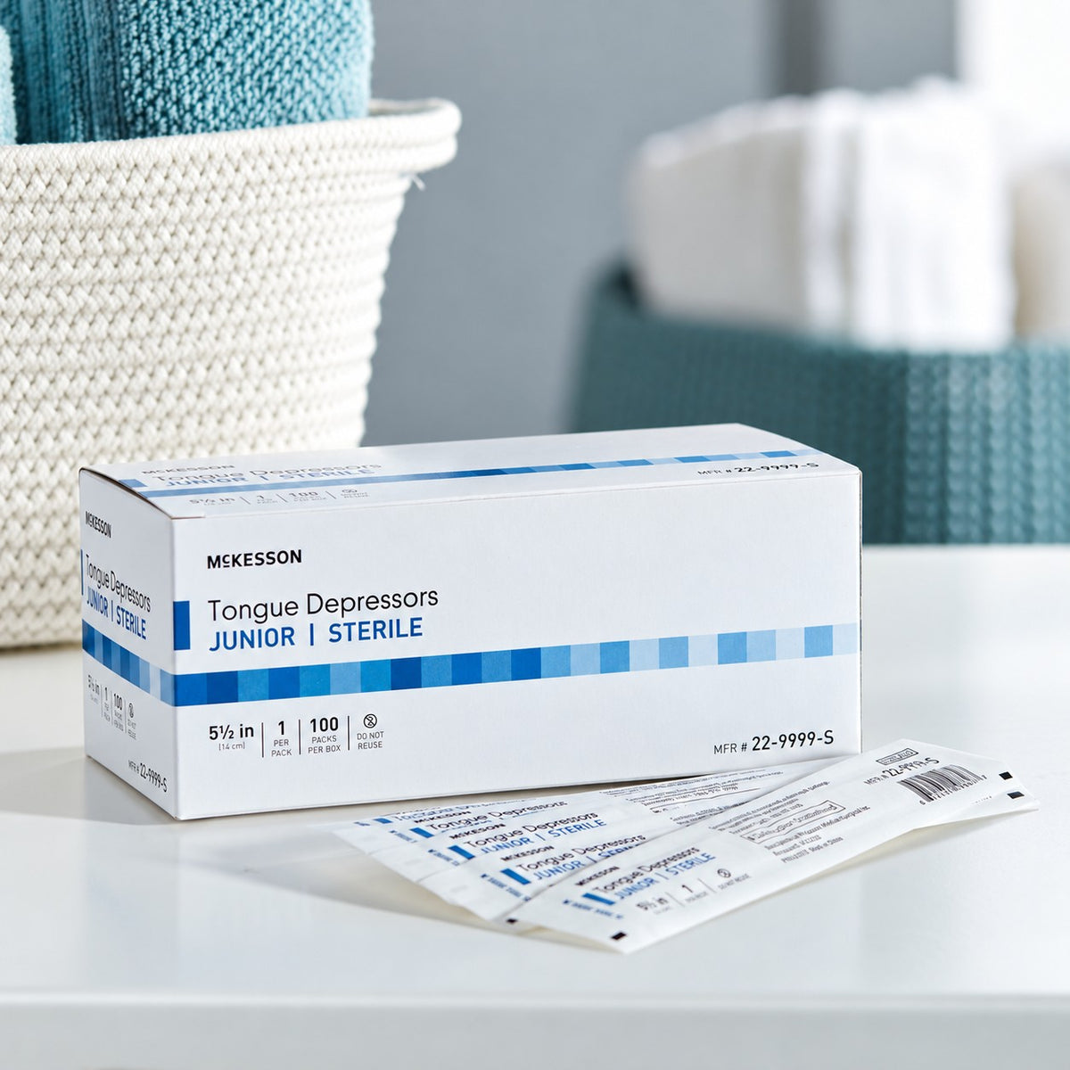 McKesson Sterile Wooden Tongue Depressors - 5-1/2 inch (view 5)