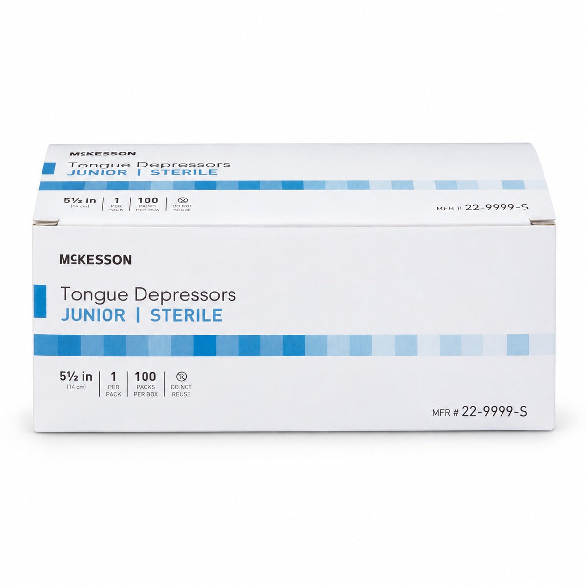 McKesson Sterile Wooden Tongue Depressors - 5-1/2 inch (view 3)