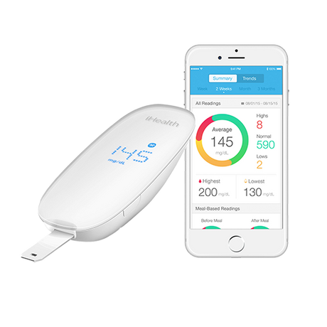 iHealth Gluco+ Smart Gluco-Monitoring Kit (Bluetooth)
