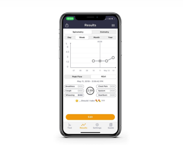 MIR Smart One Spirometer