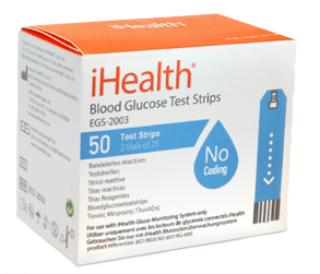 iHealth Blood Glucose Test Strips EGS-2003 [50 ct]