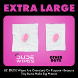 LiL' DUDE Kids Flushable Wipes, Bubble Gum Scent, 252 Count (6 Pack)