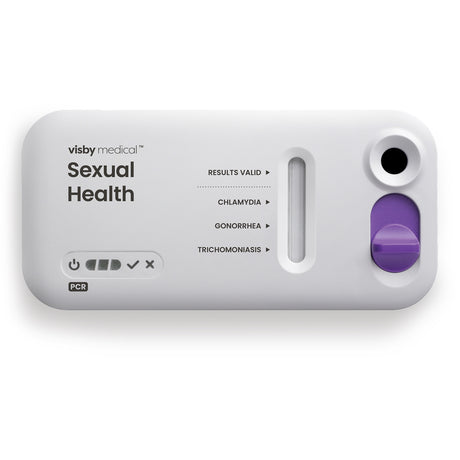 Visby Medical Sexual Health PCR Test Kit – CT/NG/TV, 20 Tests, CLIA Waived