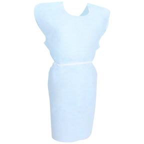 McKesson Disposable Patient Exam Gown – Tissue/Poly, One Size, Case of 50