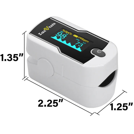 Zacurate 500E-B Fingertip Pulse Oximeter [Bluetooth]