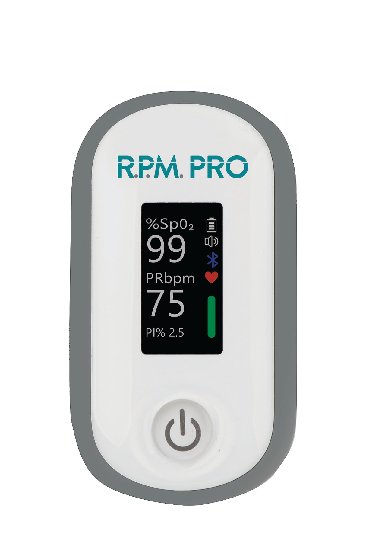RPM Pro Bluetooth Pulse Oximeter – Wireless Oxygen & Pulse Monitor