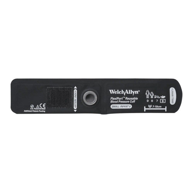 Size-06 Welch Allyn FlexiPort Reusable Blood Pressure Cuff – Small Infant
