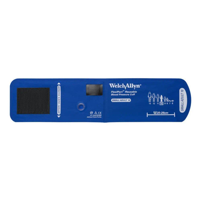 Size-10 Welch Allyn FlexiPort Reusable Blood Pressure Cuff – Small Adult