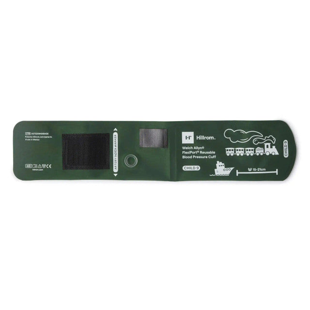 Size-09 Welch Allyn FlexiPort Reusable Blood Pressure Cuff – Child