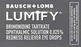 LUMIFY Redness Reliever Eye Drops 0.25 fl oz (7.5 mL)