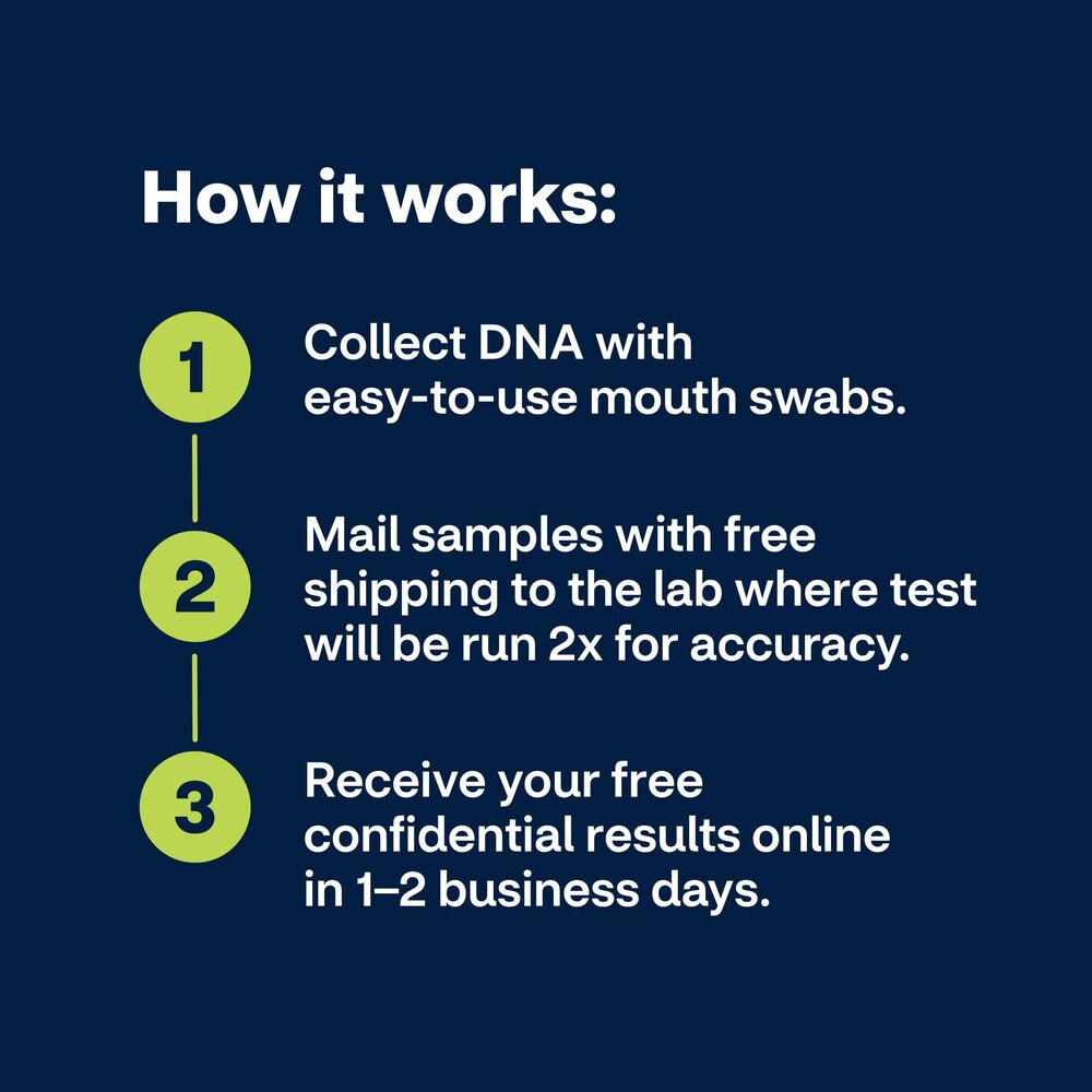 CVS Health At‑Home Paternity Test Kit, 1 ct