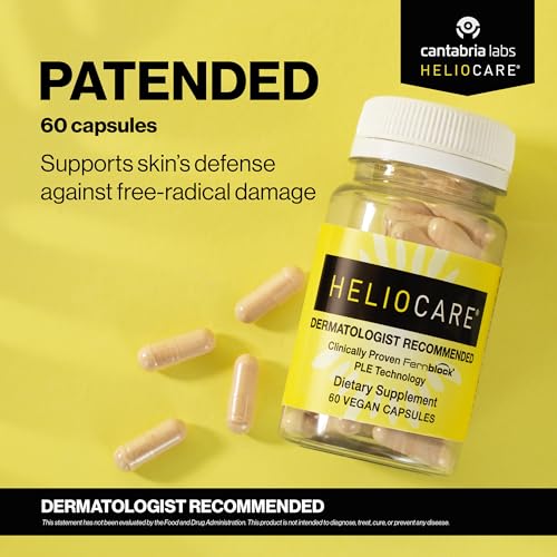 Heliocare antioxidant skin supplement details