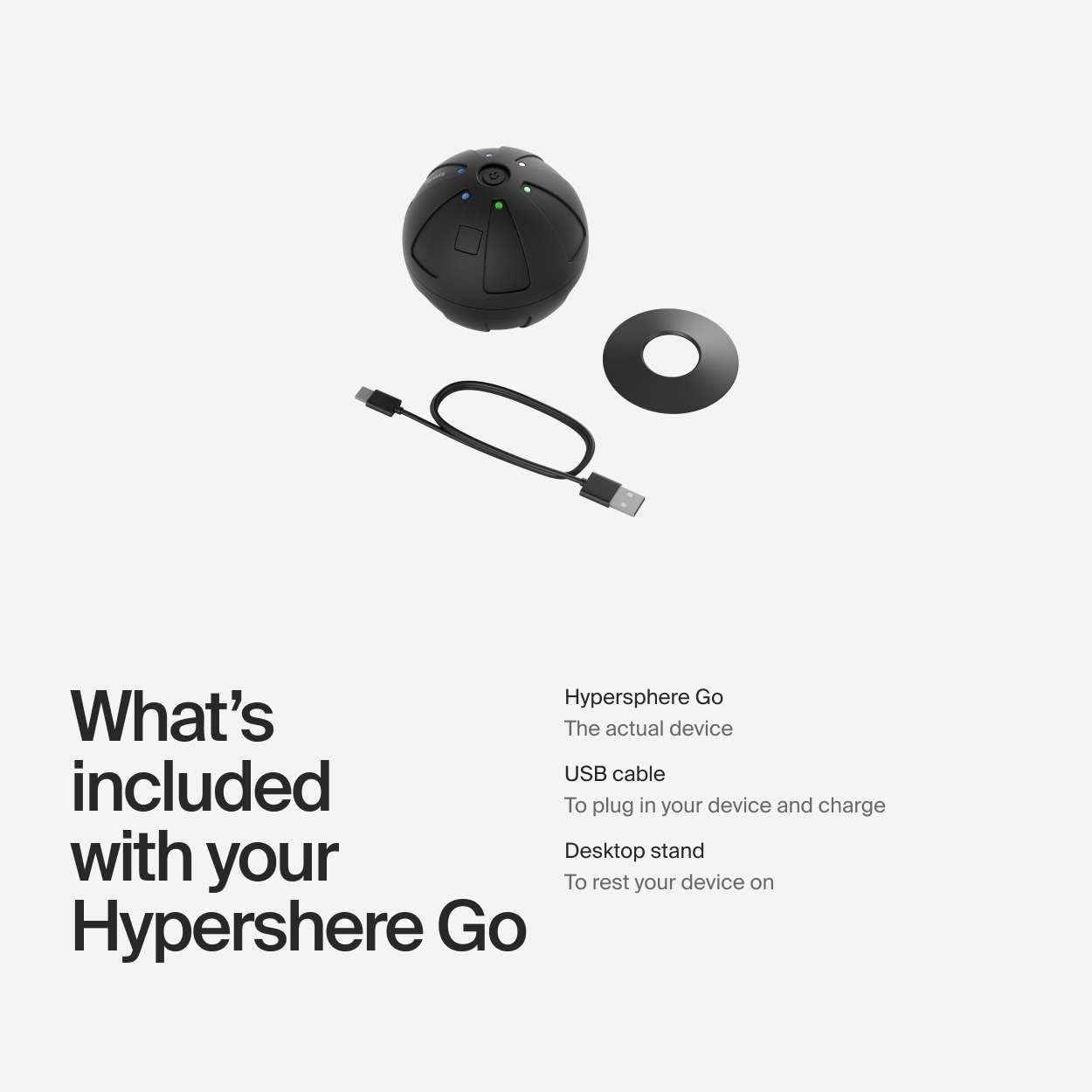Hyperice Hypersphere Go – Vibrating Massage Ball – The Digital