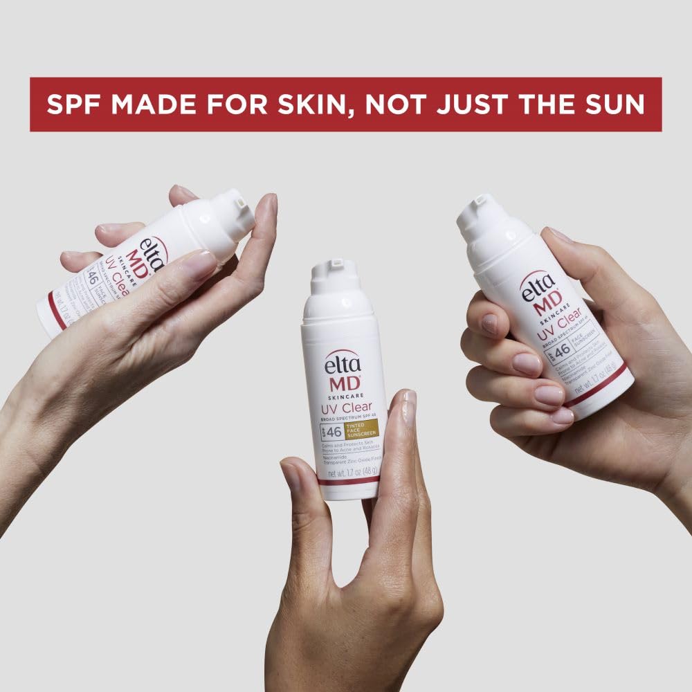 EltaMD UV Clear Tinted Face Sunscreen SPF 46 – Broad-Spectrum, Oil-Free (Tinted)