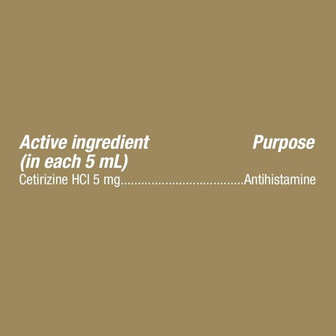 GoodSense Children’s All Day Allergy – Cetirizine, 4oz