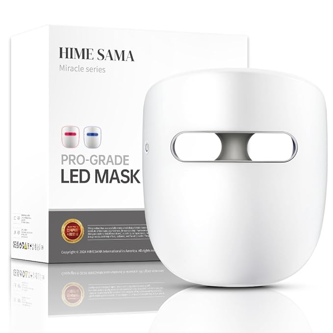Miracle ACE RB-050 LED Face Mask – 8 Color Wireless Skin Care
