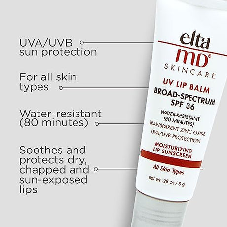 EltaMD UV Lip Balm hydrating SPF for dry cracked lips
