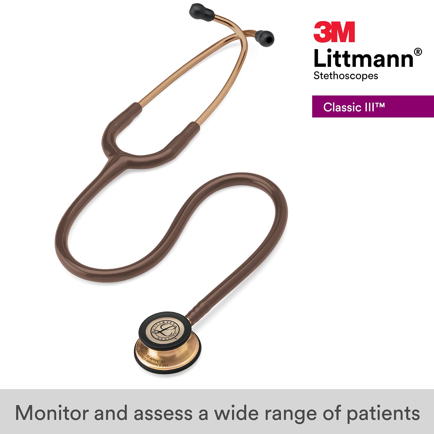 Littmann Classic III Stethoscope – Copper Finish, 27