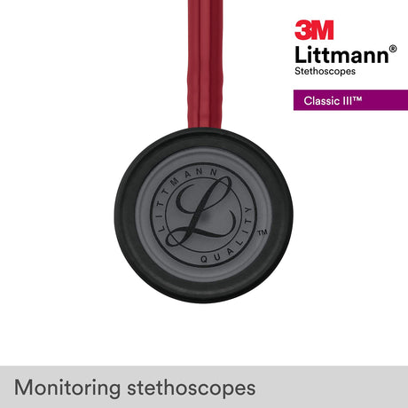3M Littmann Classic III Stethoscope – Matte Black Finish