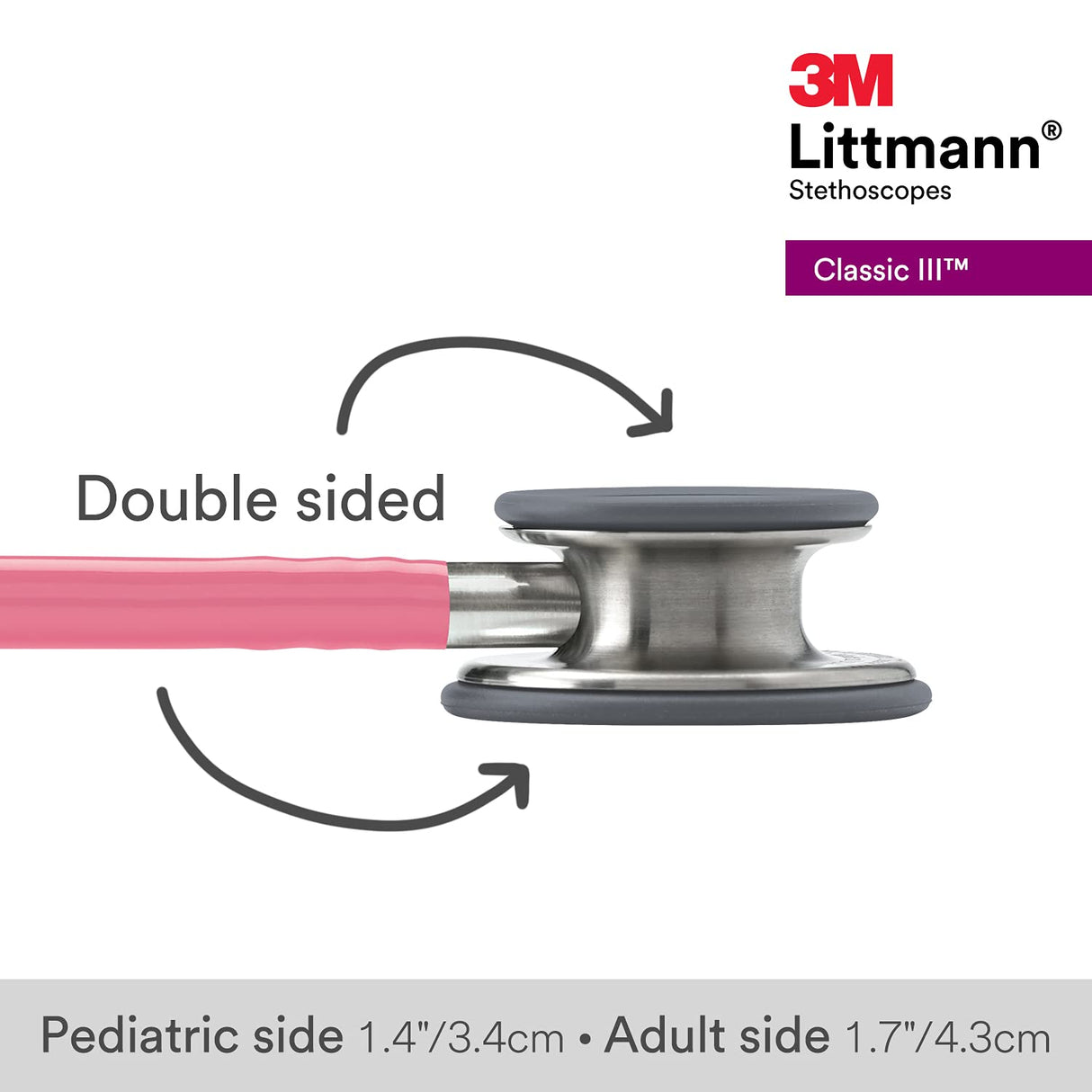 3M Littmann Classic III Stethoscope — Stainless Steel Finish