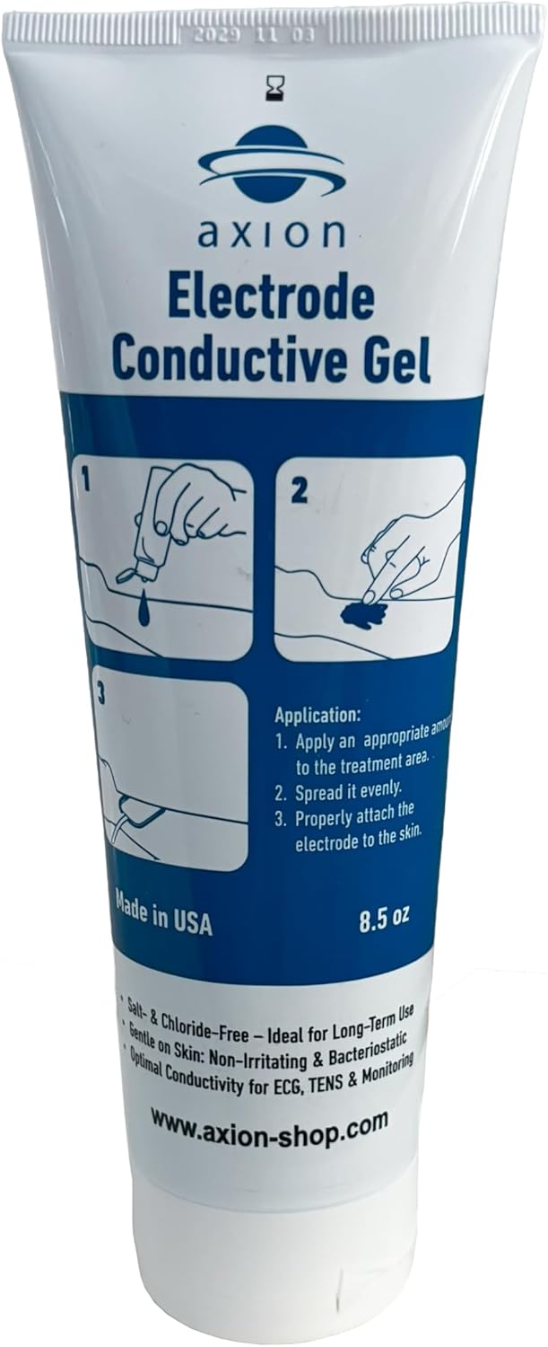 Conductive Electrode Gel for TENS & EMS Pads 8.5oz, Hypoallergenic