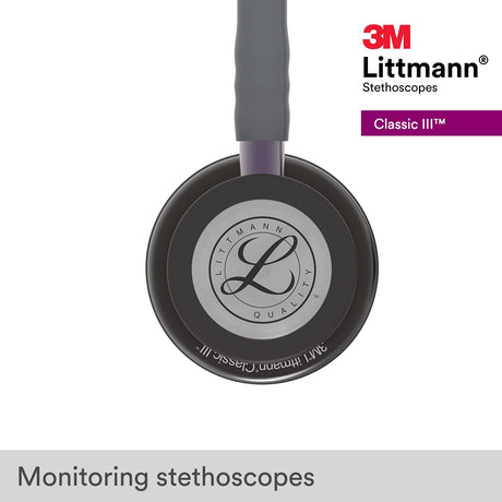 3M Littmann Classic III Stethoscope – Smoke Finish