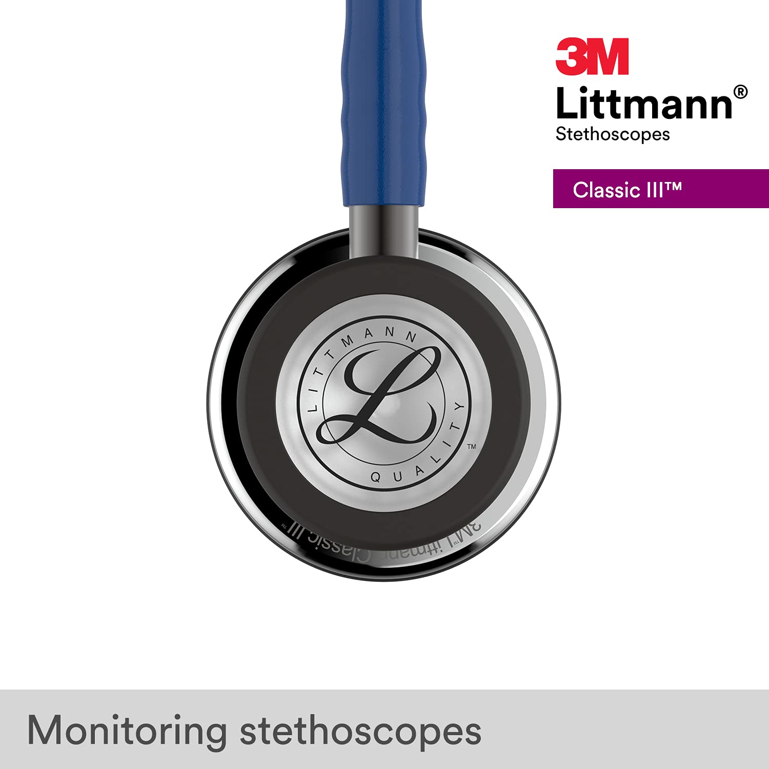 Littmann Classic III Stethoscope – Mirror Finish, 27