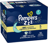 Pampers ZZZ Overnights Size 5 Diapers (27+ lbs)