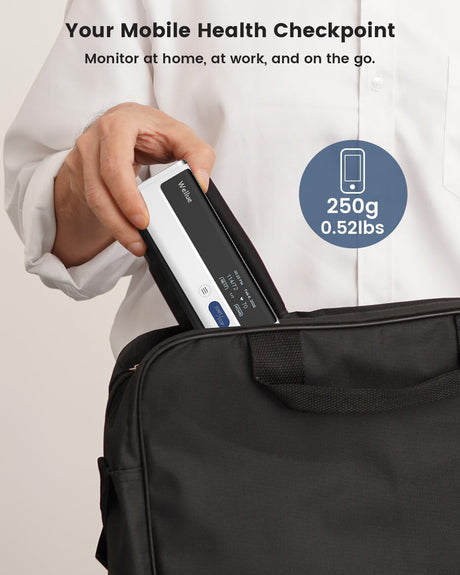 Wellue BP2A Smart Blood Pressure Monitor Upper Arm Cuff [Bluetooth]