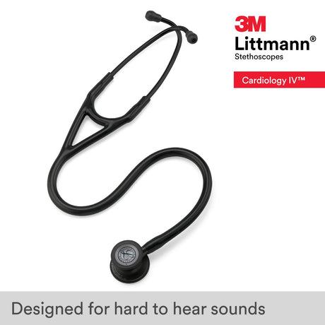 3M Littmann Cardiology IV Stethoscope – Black Finish