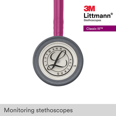 3M Littmann Classic III Stethoscope — Stainless Steel Finish