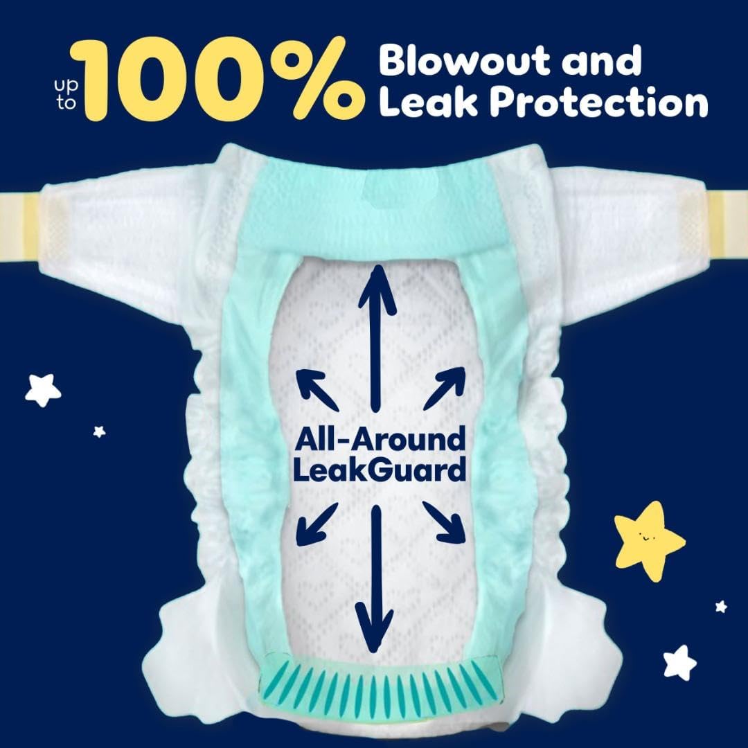 Pampers ZZZ Overnights Size 4 Diapers (22–37 lbs)