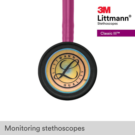 3M Littmann Classic III Stethoscope – Rainbow Finish