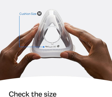 ResMed AirTouch F20 Full‑Face CPAP Cushion – 3 Sizes
