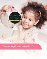 Kids Penguin Fingertip Pulse Oximeter (Pink)