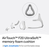 ResMed AirTouch F20 Full‑Face CPAP Cushion – 3 Sizes