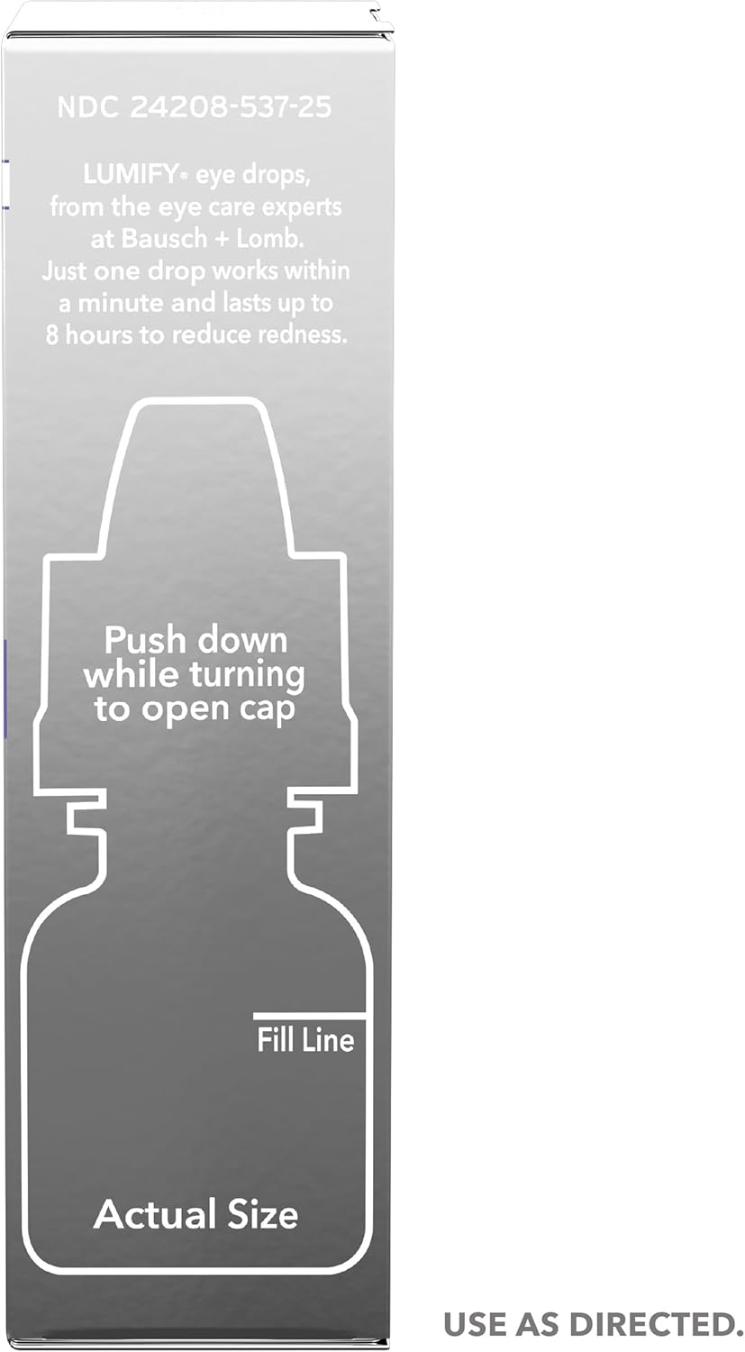 LUMIFY Redness Reliever Eye Drops 0.25 fl oz (7.5 mL)