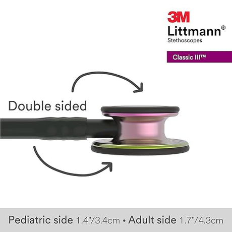 3M Littmann Classic III Stethoscope – Rainbow Finish