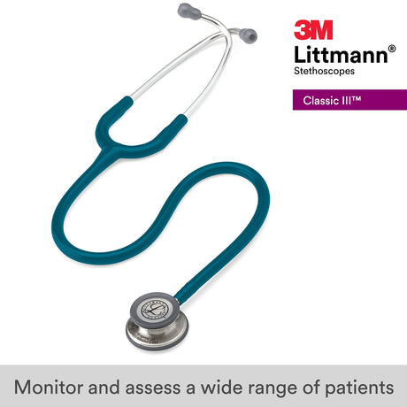 3M Littmann Classic III Stethoscope — Stainless Steel Finish