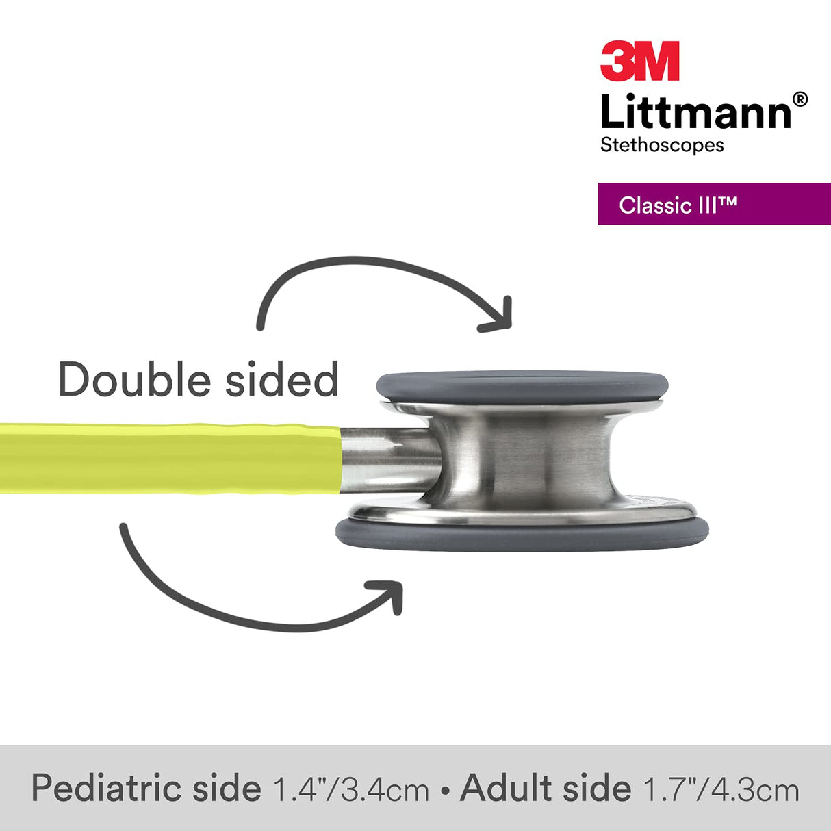 3M Littmann Classic III Stethoscope — Stainless Steel Finish