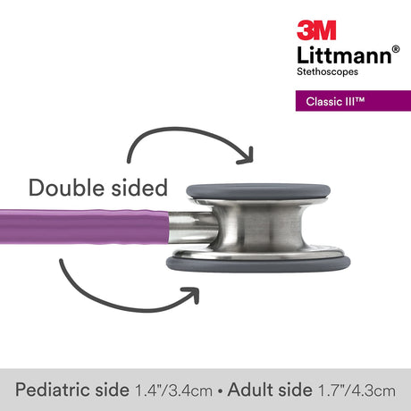 3M Littmann Classic III Stethoscope — Stainless Steel Finish