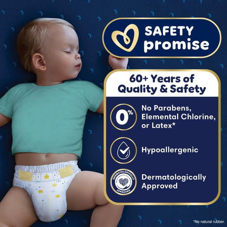 Pampers ZZZ Overnights Size 3 Diapers (16–28 lbs)